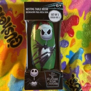 NIB Nightmare Before Christmas Nesting Doll Set
